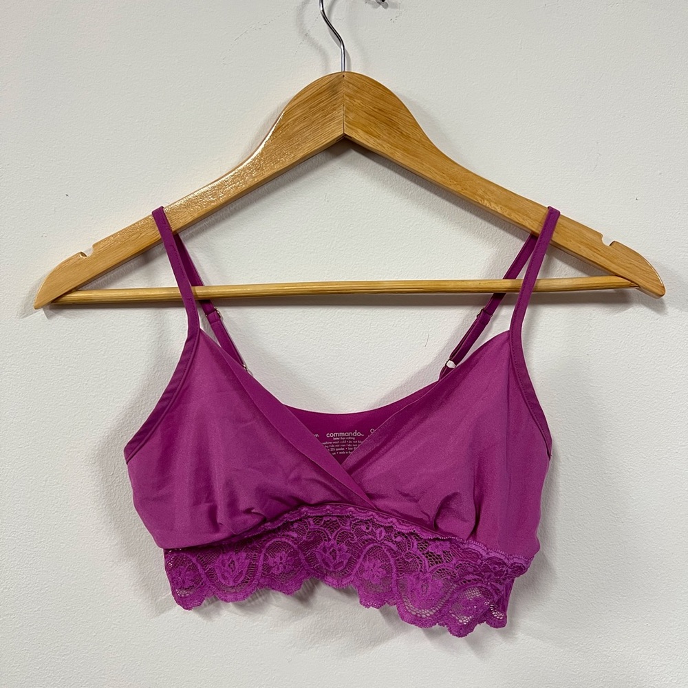 Commando Lace Bralette Size S/M